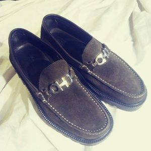 Salvatore Ferragamo Lug-Sole Loafers